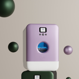 BOB Mini mašina za pranje sudova - ljubičasta - Slika 5